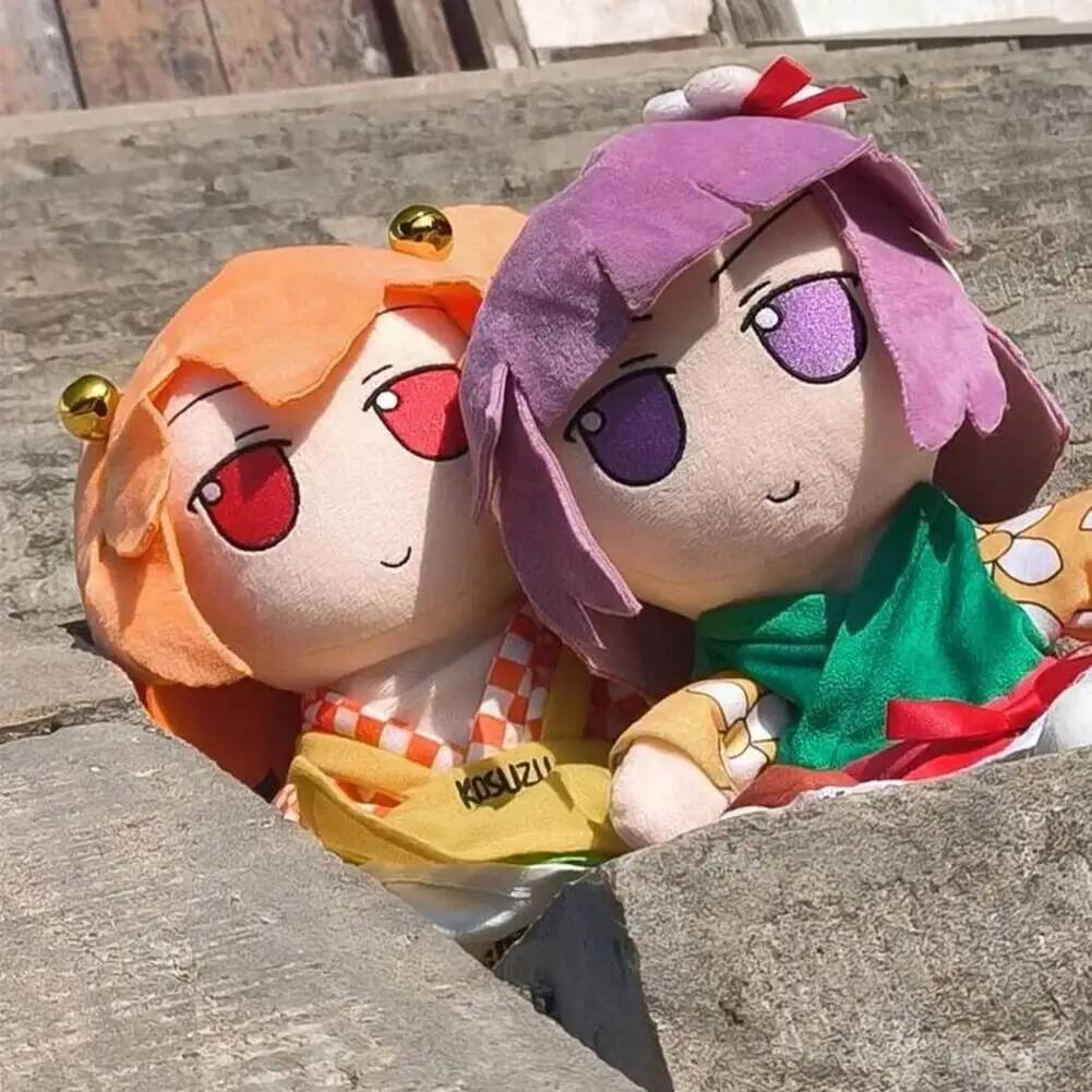 Sewing Knit - 新しい指人形 かわいい面白い東方Project 鬼喰童女夢遊部 コスプレアニメハンドパペットぬいぐるみ可動式ギフト