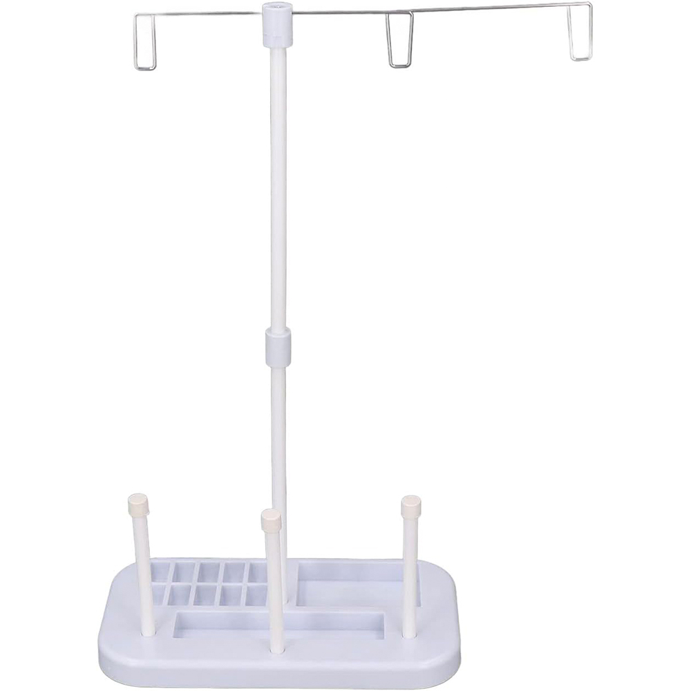 Serger Thread Cone - 3 コーンスプールスレッドホルダースタンド軽量頑丈なワイヤーラック家庭用縫製および刺繍機アクセサリー用