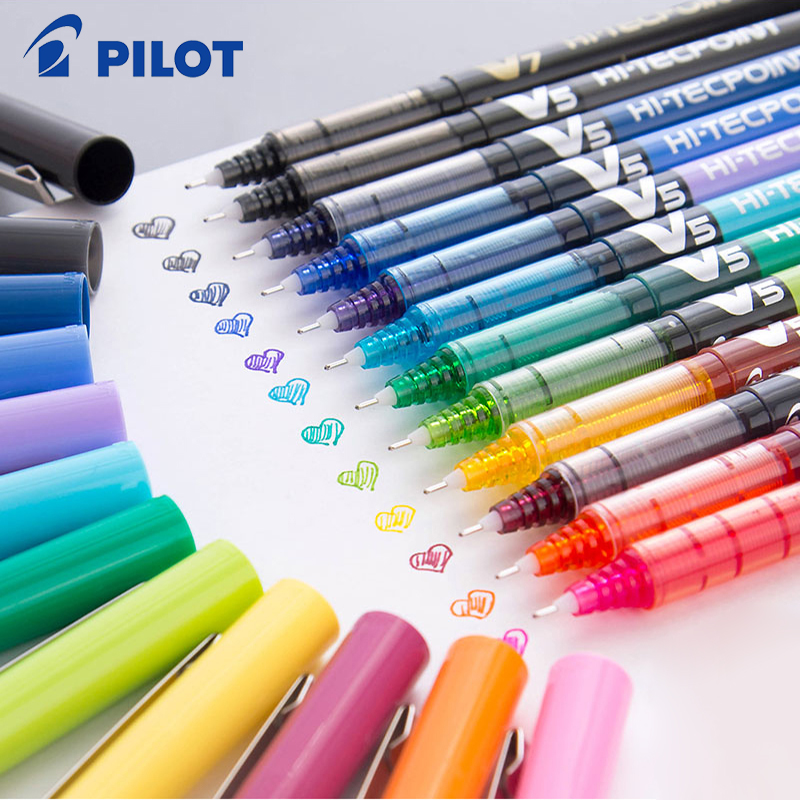 Pilot Pen V5 - パイロット-液体ローラーV5,BX-V5 mm,オフィスアクセサリー,文房具