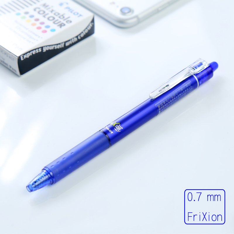 日本のパイロット冷蔵庫ボールノックゲルペン0.7ブルー/ブラ - Pilot Pen Frixion のレビューと価格