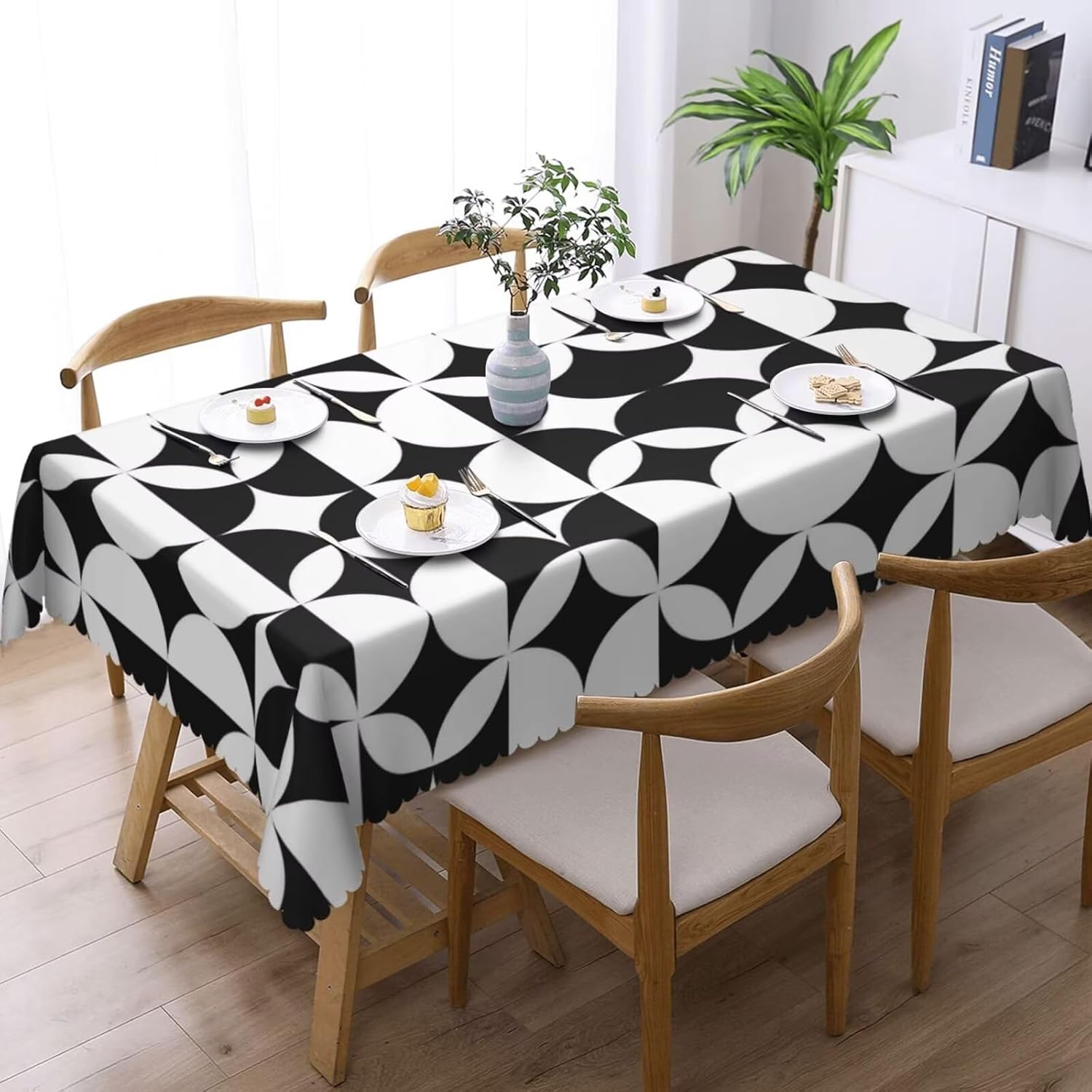 ミニマリストミッドセンチュリーモダンテーブルクロス、プレミア - Century Textile & Sewing Supply Photos のレビューと価格