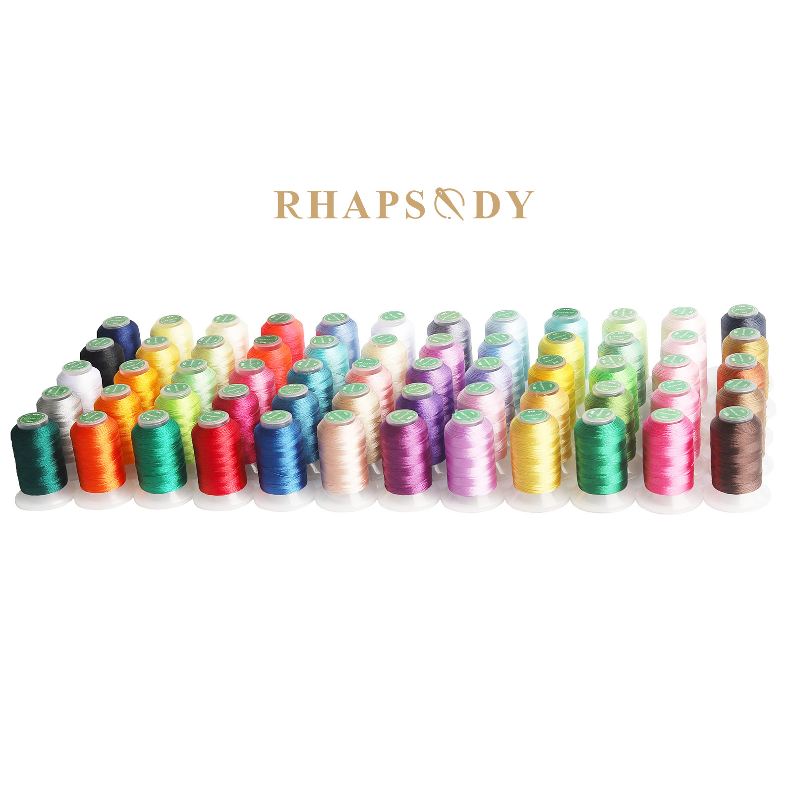 40WT ポリエステル刺繍糸フィラメント糸高強度光沢ブラザー - Serger Thread Cone のレビューと価格