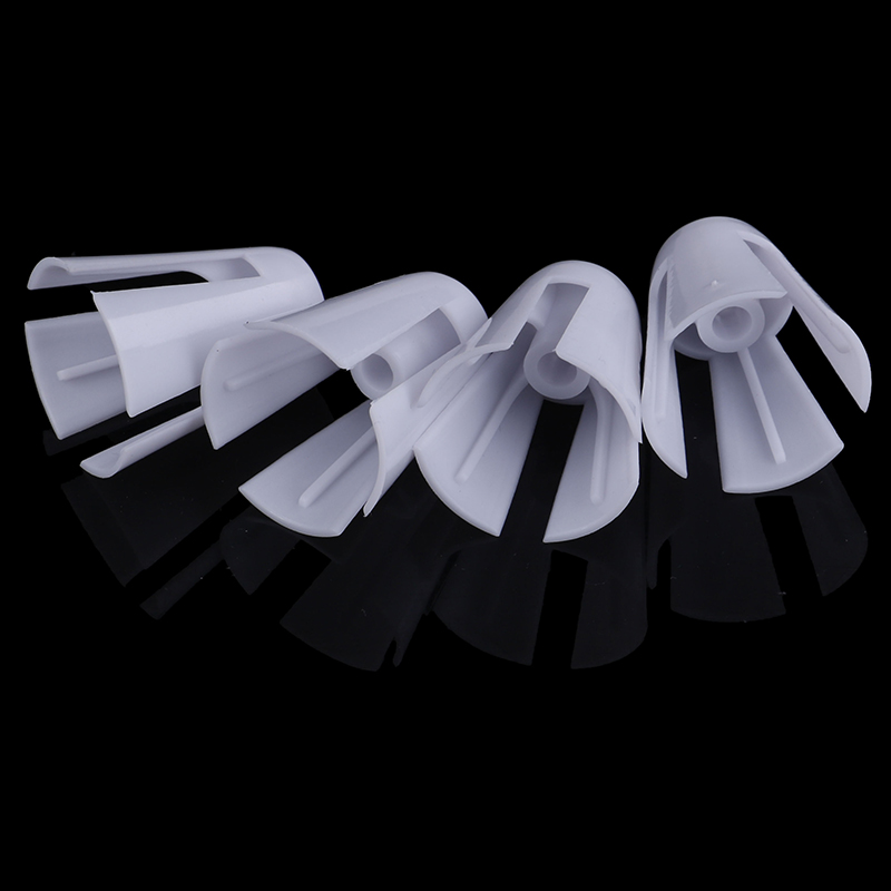 4ピース/ロットプラスチックコイル爪スレッドスプールコーンホ - Serger Thread Cone のレビューと価格