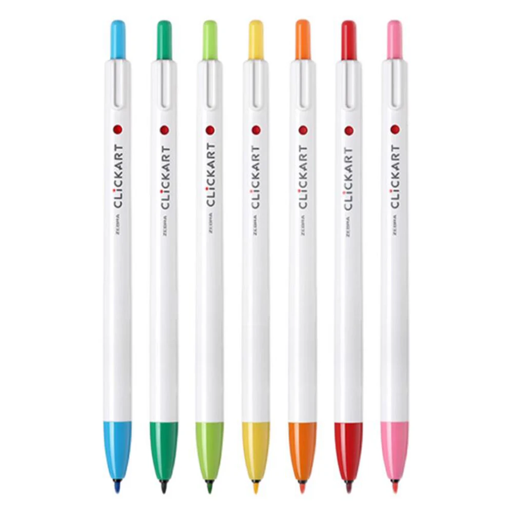 ゼブラ-クリックアート蛍光ペン、マーカー、マイルライナー、学 - Zebra Pen Mildliner のレビューと価格