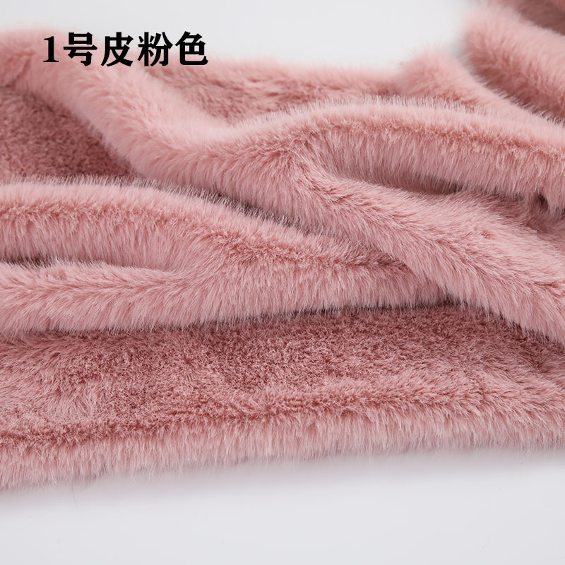 高低パイルフェイクプラッシュ生地、模造毛皮素材、衣類の襟、ス - Sewing Garment のレビューと価格