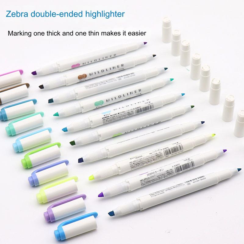 ゼブラ 25/35 色マイルドライナー蛍光ペンセット WKT - Zebra Pen Mildliner のレビューと価格