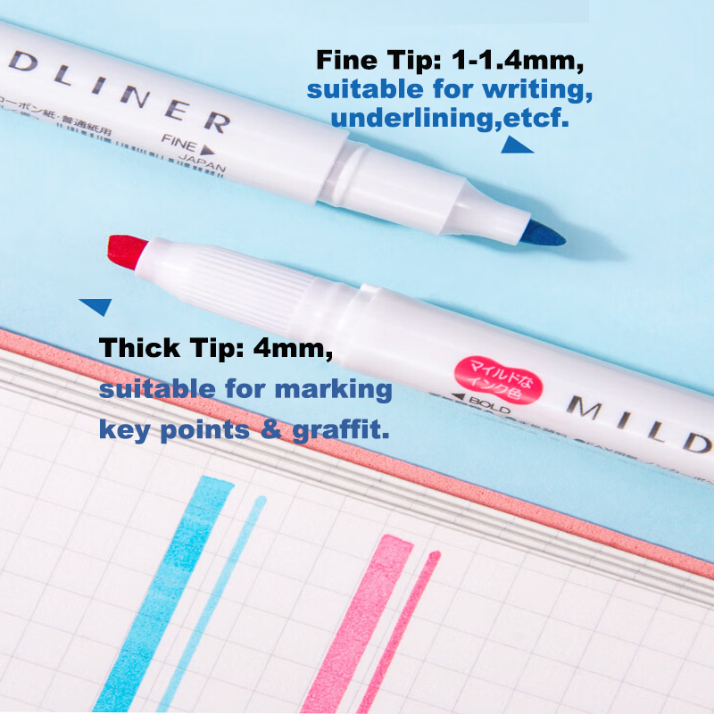 ゼブラ 25/35 色マイルドライナー蛍光ペンセット WKT - Zebra Pen Mildliner のレビューと価格