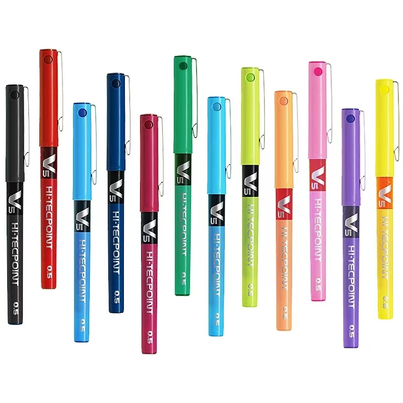 V5 hi-tecpointローラーボールペン、0.5mm、 - Pilot Pen V5 のレビューと価格