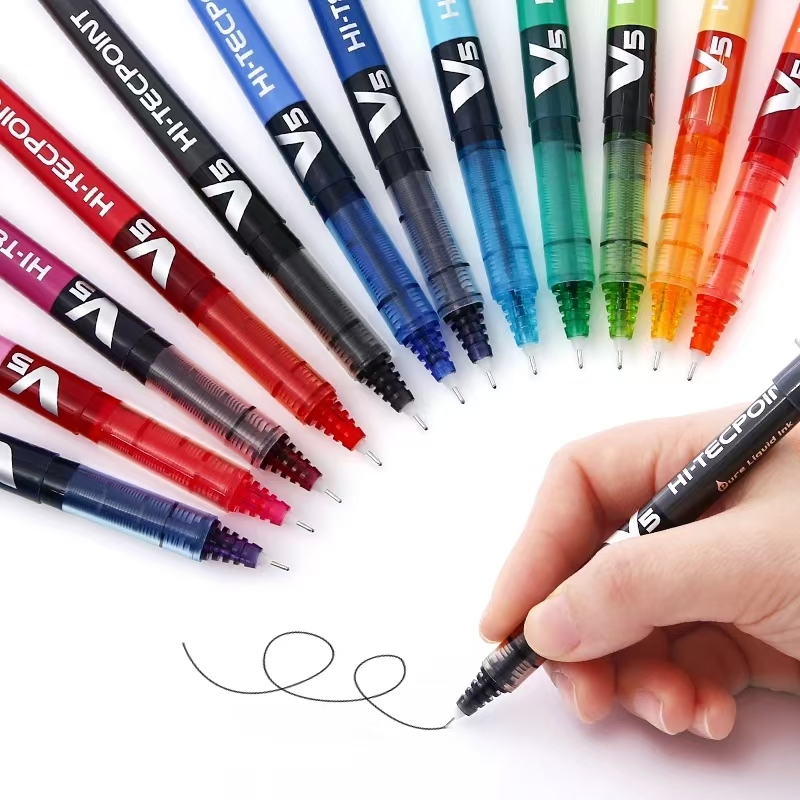 V5 hi-tecpointローラーボールペン、0.5mm、 - Pilot Pen V5 のレビューと価格