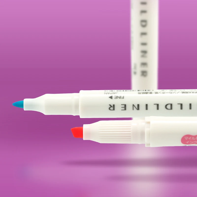 ゼブラ-マイドライナー蛍光ペンセット、wkt7、ダブルヘッド - Zebra Pen Mildliner のレビューと価格