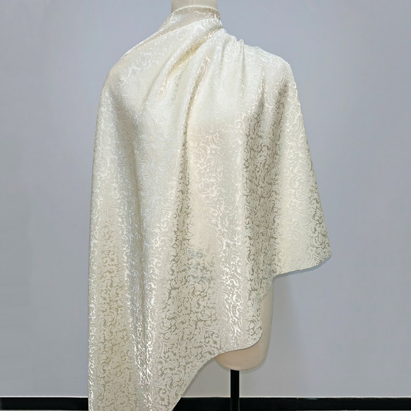 プレカットベージュダマスクジャカードブロケード、繊細な質感の - Textile Sewing Patterns のレビューと価格