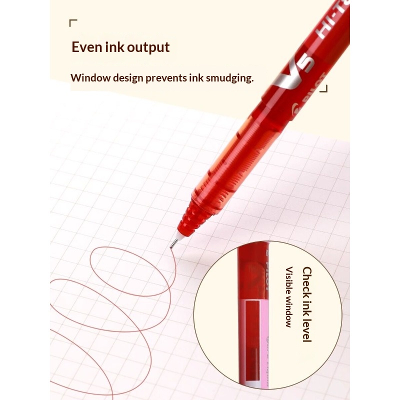 パイロット V5 液体インクローラーボールペン、美的デザイン - Pilot Pen V5 のレビューと価格