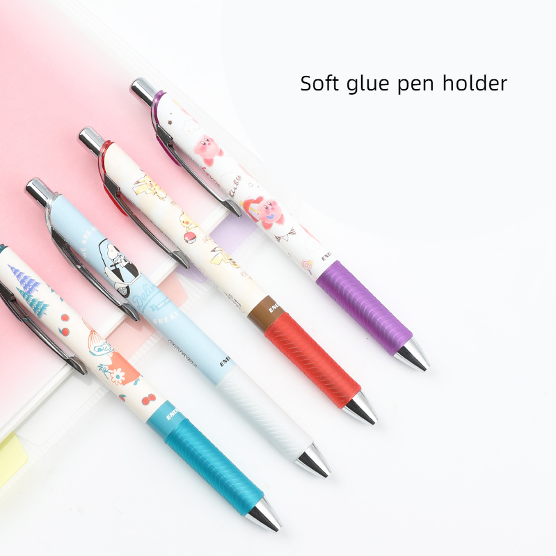 ペン先-速乾性ブラックジェルペン、bln75、かわいい漫画、 - Pentel Pen Energel のレビューと価格