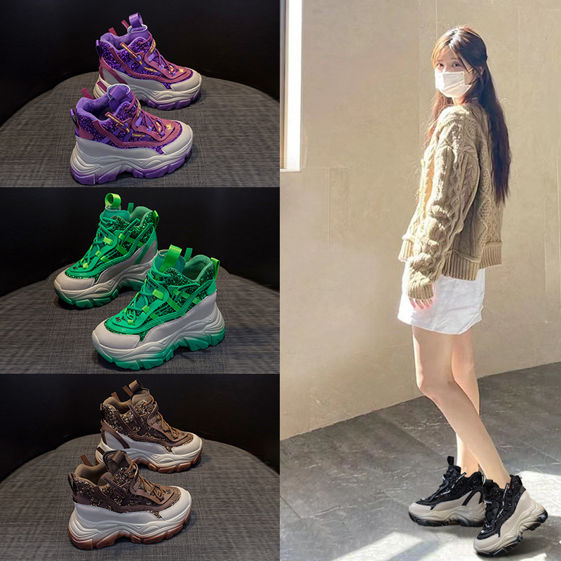 2025年 レディース 隠しウェッジスニーカー 8.5CMソ - Sewing Garment のレビューと価格