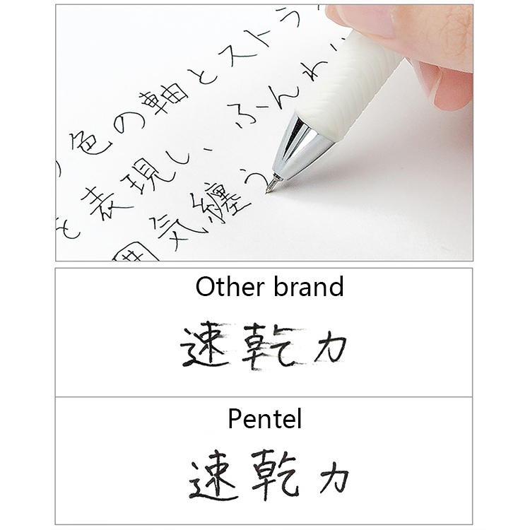 3個ピース/ロットライフマスターペンタトゥージェル針ポイント - Pentel Pen Energel のレビューと価格