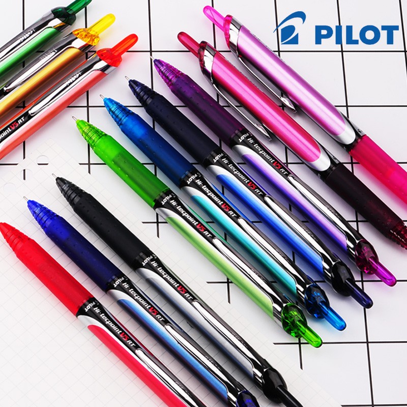 日本のパイロットスタイルのジェルペン,水性ペン,BXRT-V - Pilot Pen V5 のレビューと価格