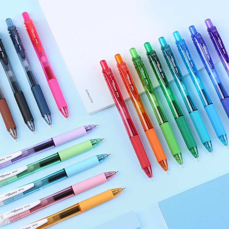 日本のペン先-BLN-105色のジェルペン,0.5mm,針, - Pentel Pen Energel のレビューと価格