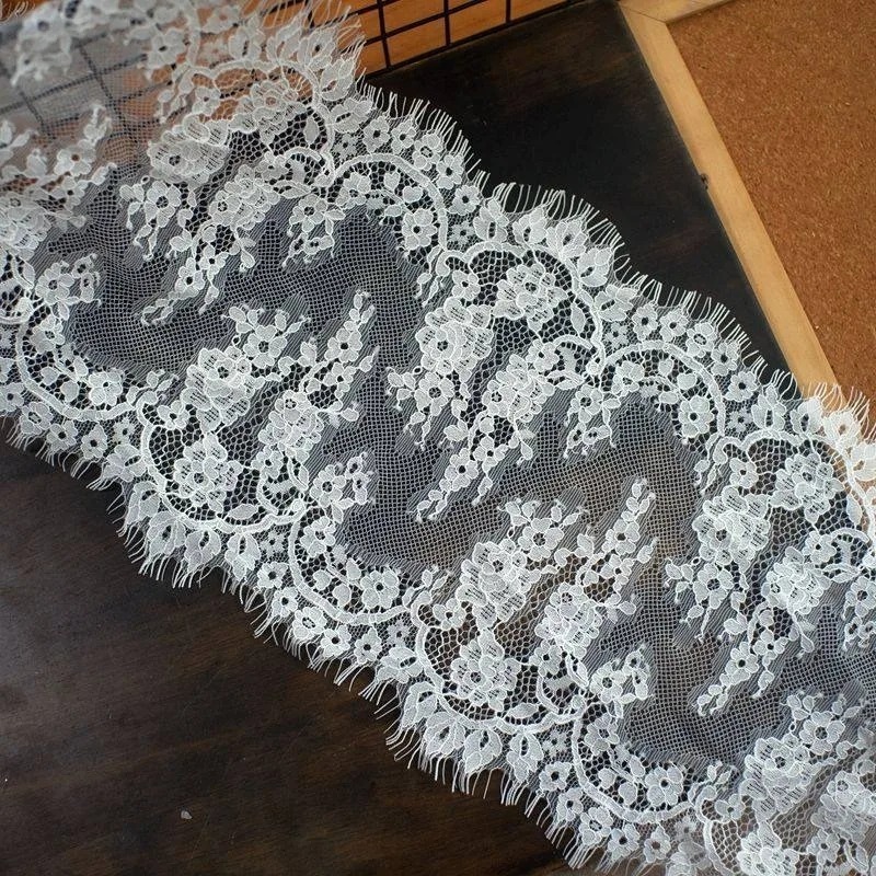 3M、高品質のまつげレース刺繍デカール生地、手作りDIYウェ - Sewing Embroidery Fabric のレビューと価格