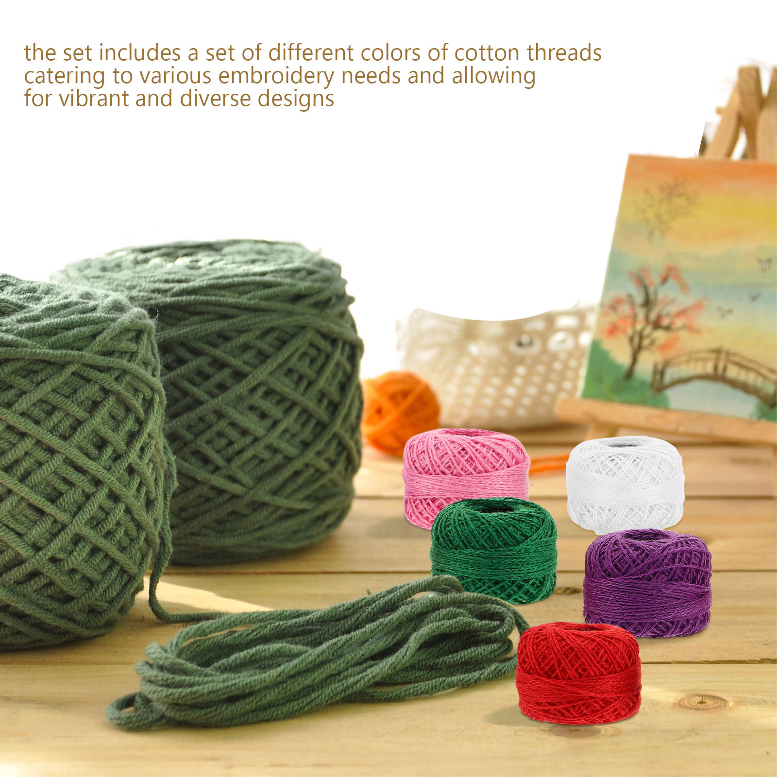 12色の綿刺繍糸 カラフルな糸 クロスステッチ DIY 手芸 - Sewing Knit のレビューと価格
