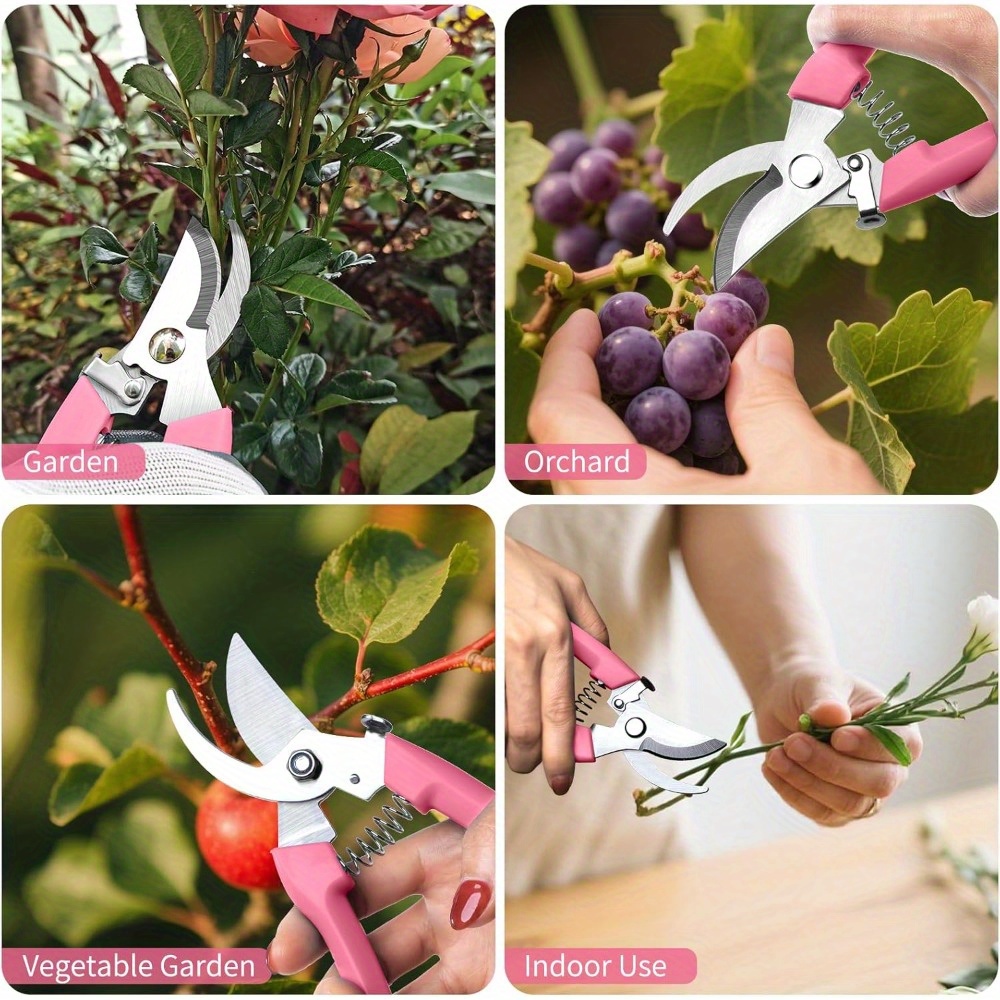 2パックフラワーシザー（ピンク）、剪定鋏、園芸用鋏、初心者向 - Pinking Shear Blade のレビューと価格