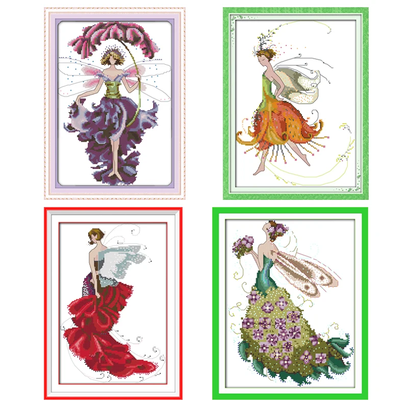 Joy-friday-クロスステッチキット、コットン、プリン - Textile Sewing Patterns のレビューと価格