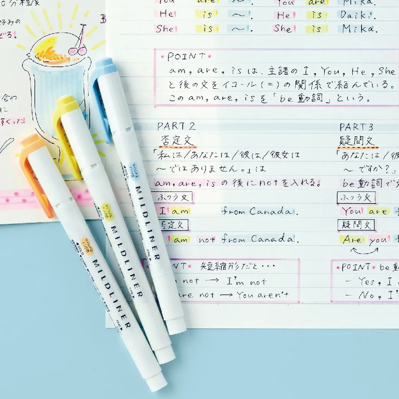 日本ゼブラ マイルドライナー ハイライター 水性マーカーペン - Zebra Pen Mildliner のレビューと価格