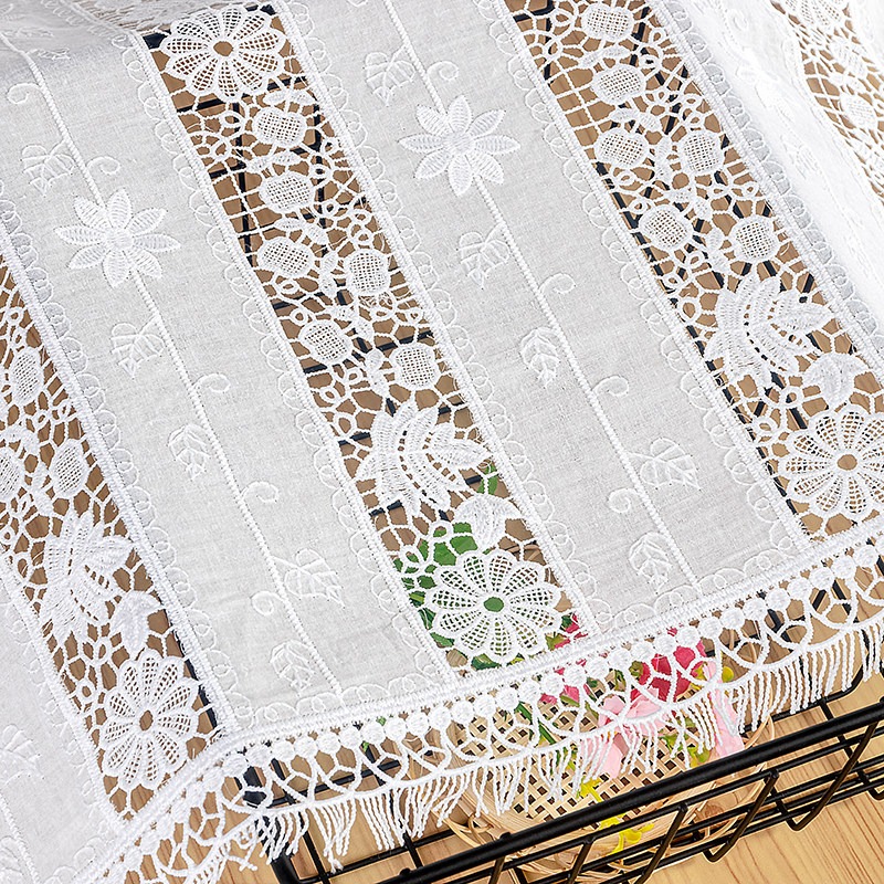 新しいコットンフリンジレース刺繍生地、衣料品やホームテキスタ - Sewing Embroidery Fabric のレビューと価格