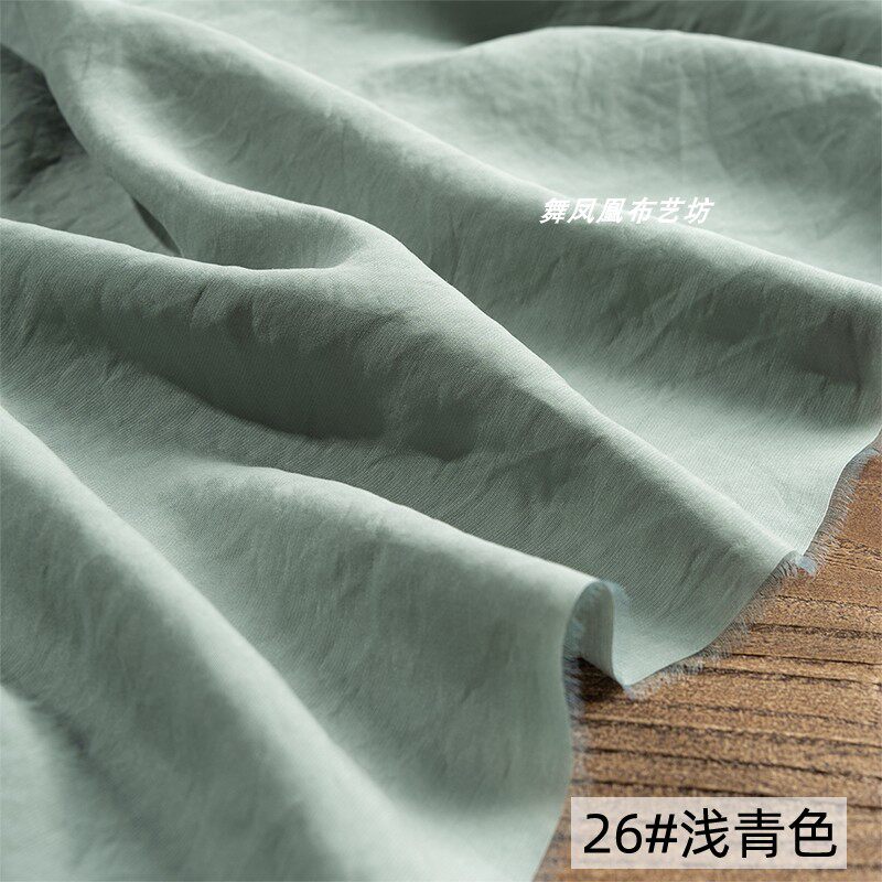 サンドウォッシュ加工のキュプロ生地（メートル単位販売）リサイ - Sewing Recycle のレビューと価格